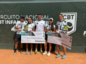 Tênis de Criciúma conquista bons resultados no Brasileiro Interclubes