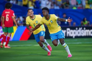 Vinicius Jr. completa 50 jogos pela Seleção Brasileira