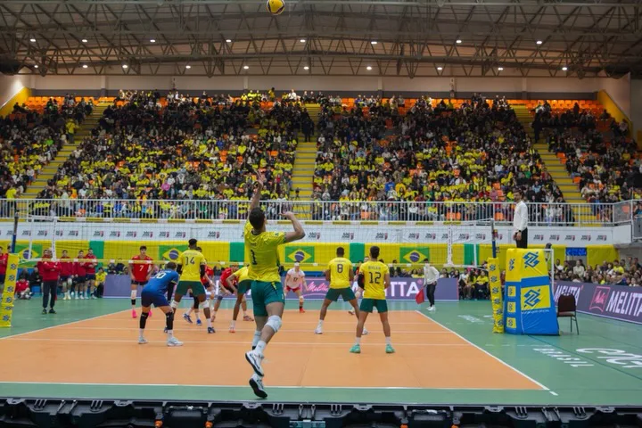 Seleção Brasileira B de Vôlei Masculino enfrenta o Chile nesta segunda-feira em Criciúma