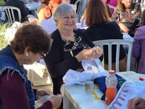 Mais de 370 participantes dos Grupos de Mães se reúnem na Praça Anita Garibaldi