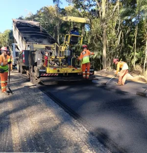 Rodovia da Imigração Italiana recebe nova etapa de pavimentação em Urussanga