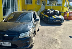 PRF intercepta 24 quilos de maconha na BR-101