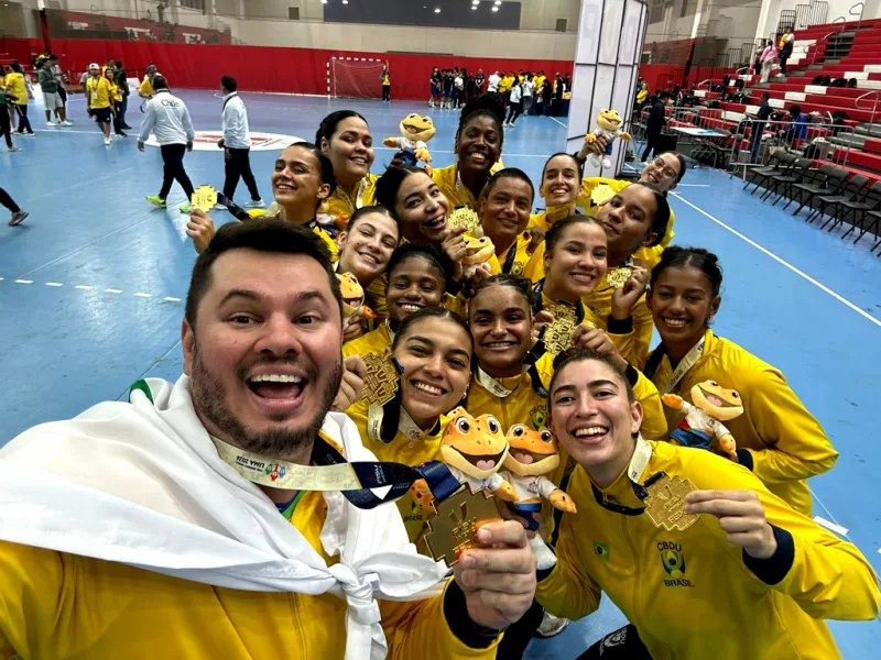Handebol Feminino da Unesc/FME/ACRIHF é campeão Pan-Americano Universitário