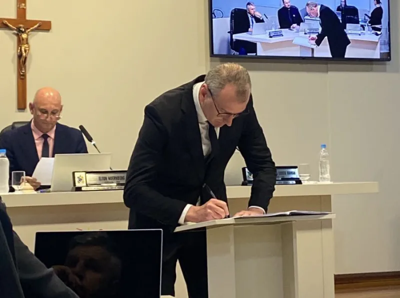 Com posse de Rogério Mendes, Distrito de Caravaggio passa a ter representação na Câmara de Nova Veneza