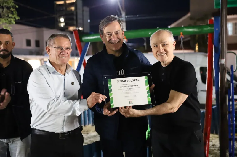 Criciúma entrega mais uma praça revitalizada e fortalece Programa de Adoção de Logradouros Públicos