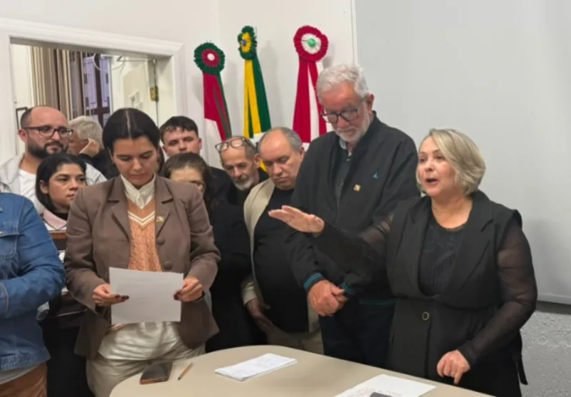 Nega Cittadin assume Cocal do Sul em posse prestigiada por lideranças da região