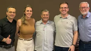 Nas redes sociais, prefeitos do PP da Amrec manifestam apoio a Jorginho e reforçam aliança com Amin