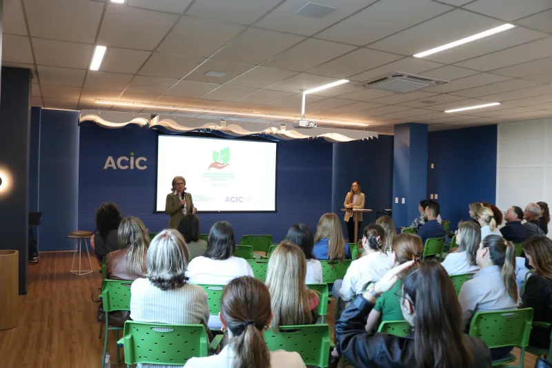 Empresas reconhecidas por práticas sustentáveis compartilham cases na Acic