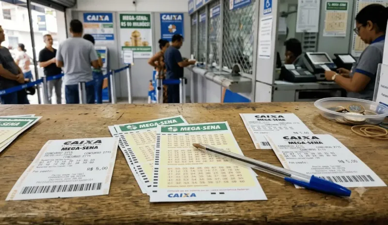 Mega-Sena sorteia prêmio acumulado de R$ 100 milhões nesta quinta