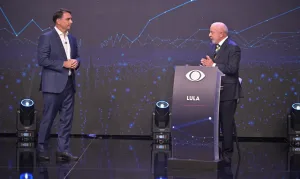 Lula e Flávio fazem primeiro debate das eleições na TV Band